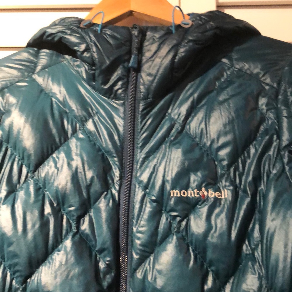 Montbell Superior Down Parka Teal Green